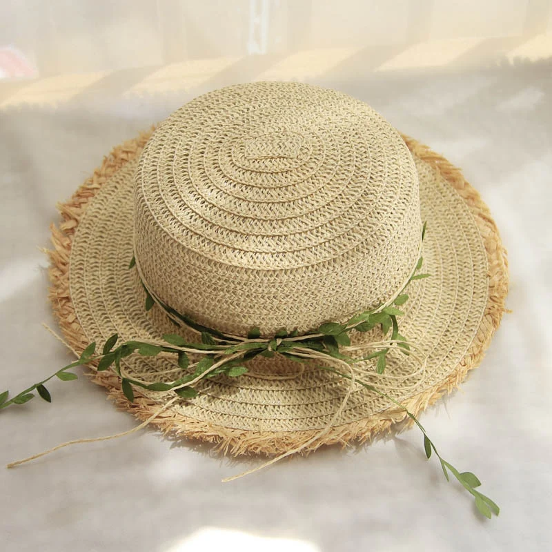 Chapeau de Paille Décoration Nature Femme | La Parisienne - Image 3