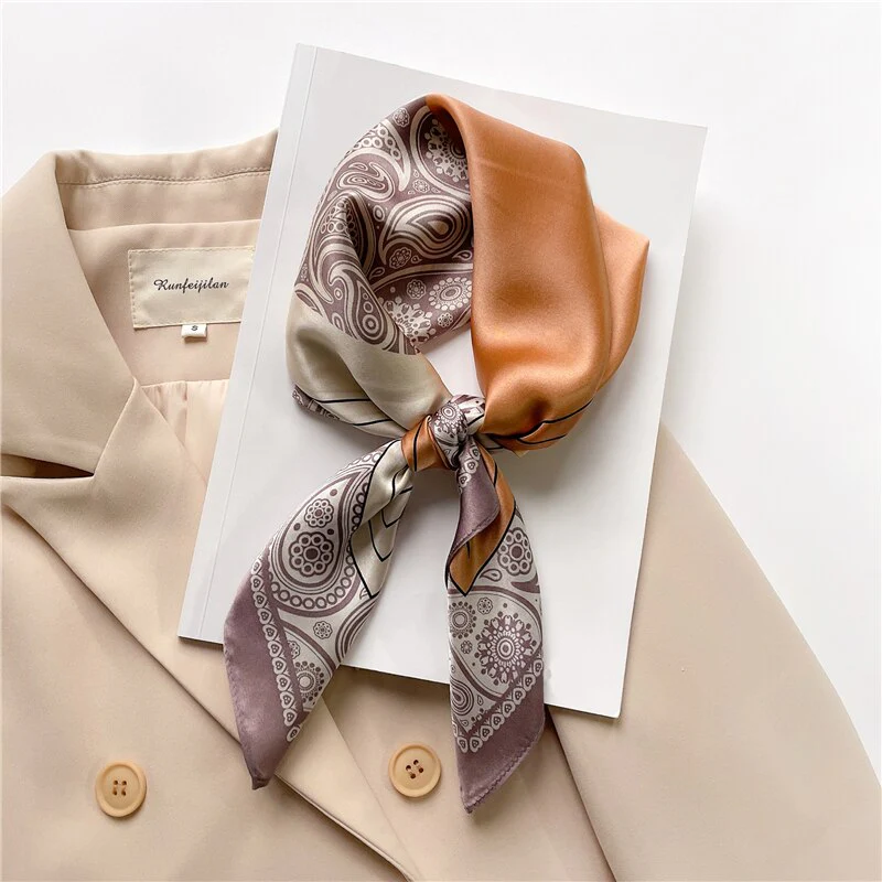 Carré 100% Soie Chic Femme | La Parisienne - Image 2