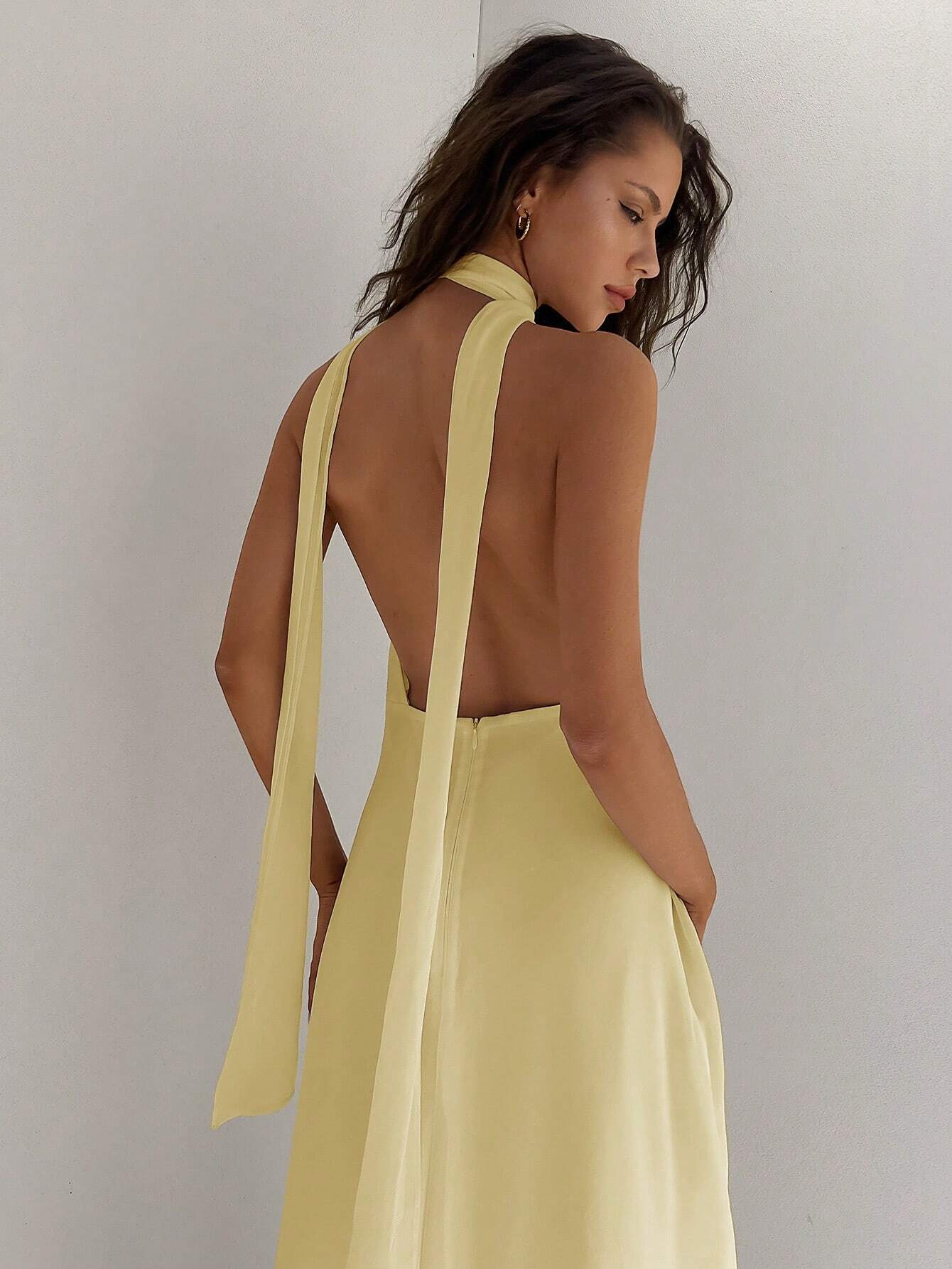 Robe Evasée Mousseline Femme | La Parisienne - Image 20