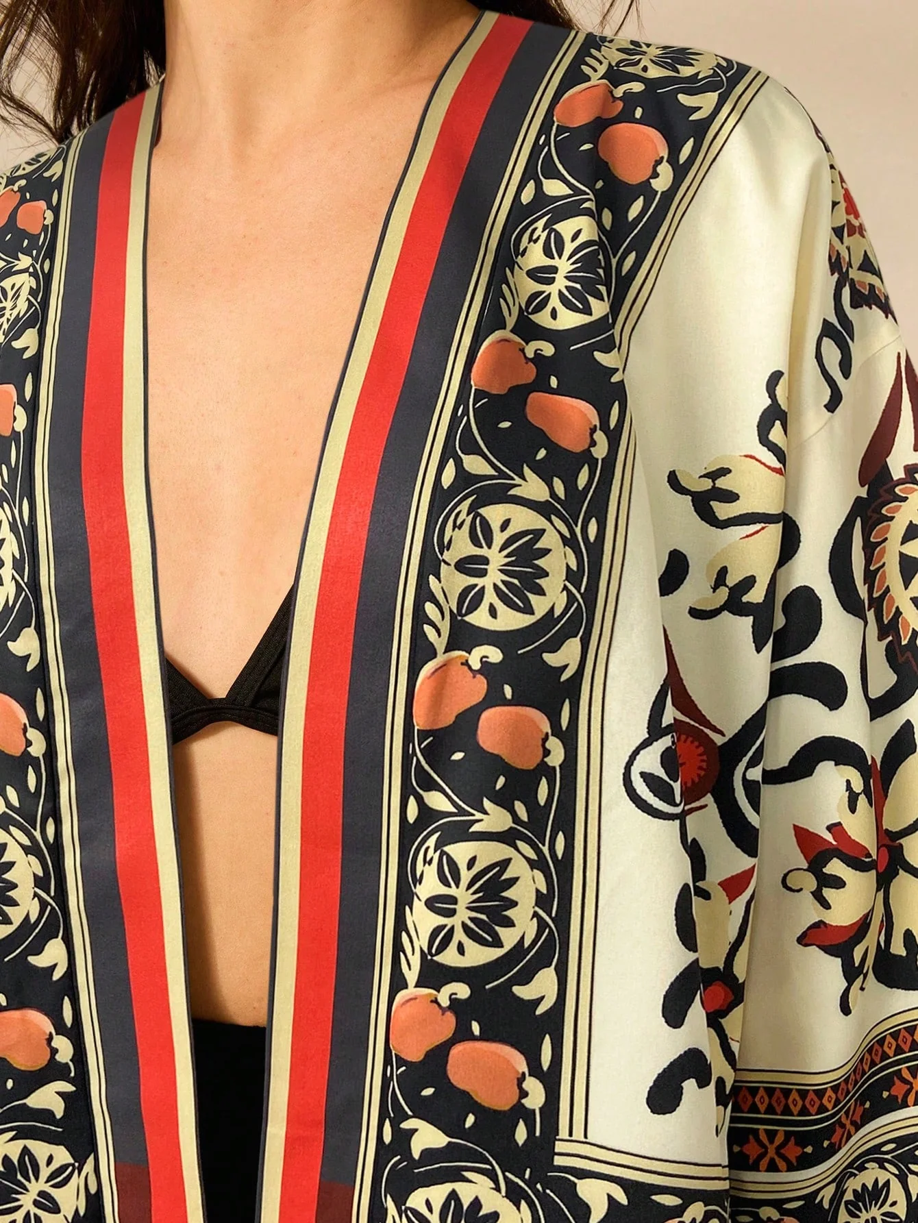 Kimono Ample Manche longue | La Parisienne - Image 5
