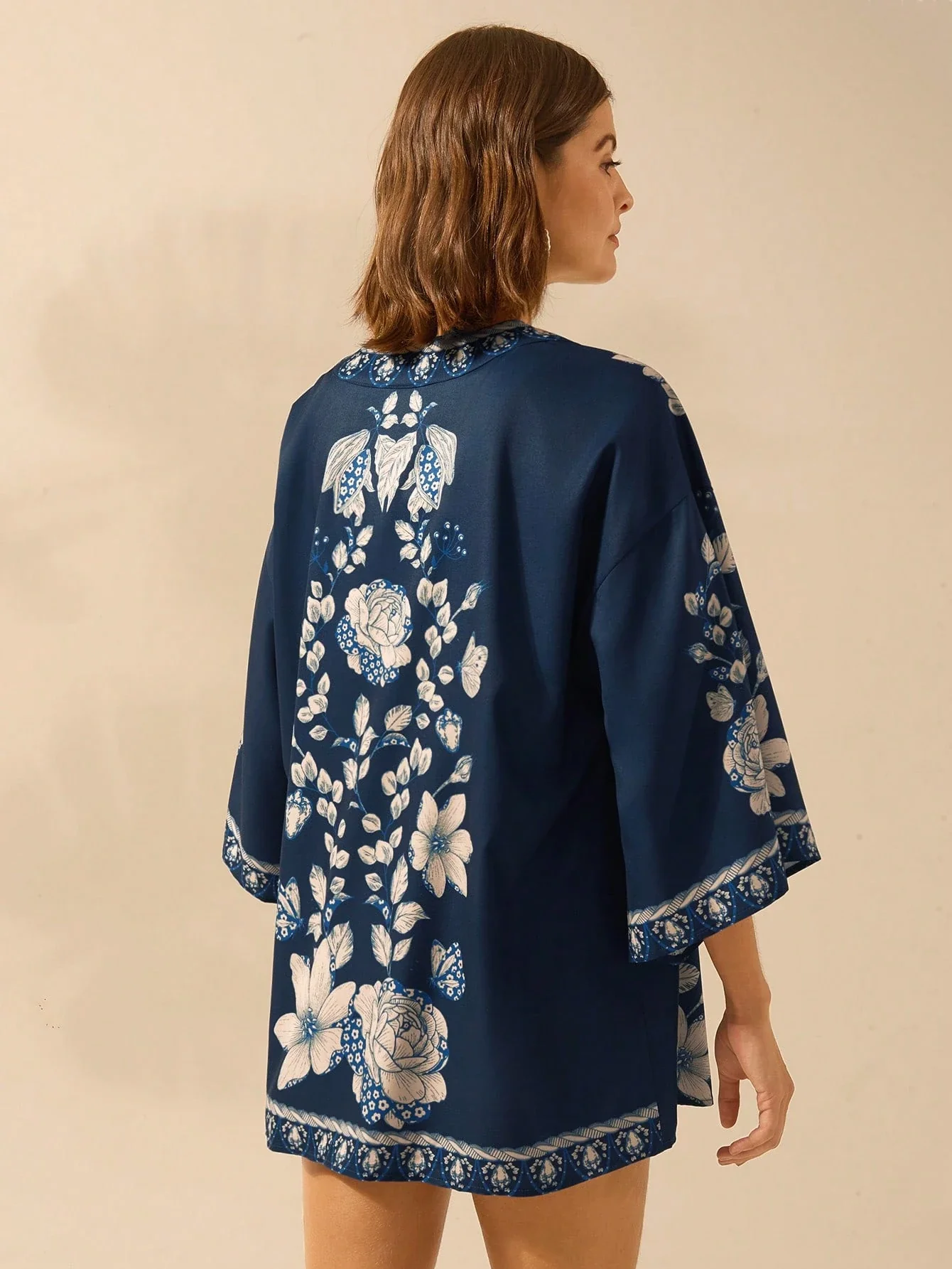 Kimono Ample Manche longue | La Parisienne - Image 2