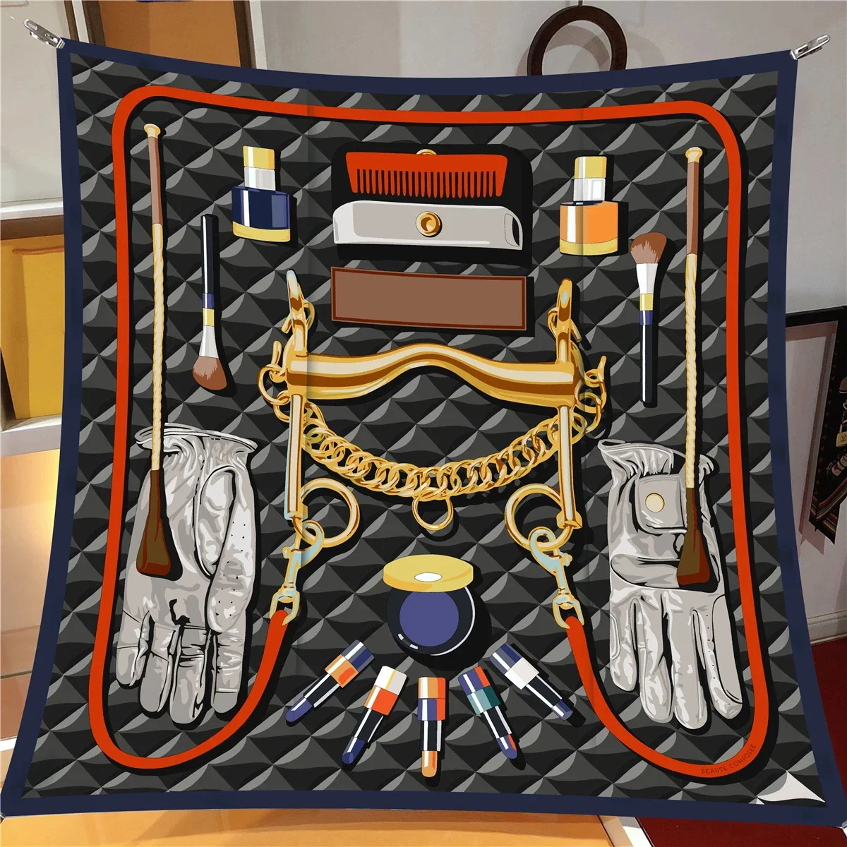 Carré Prestige 100%Soie | La Parisienne - Image 2