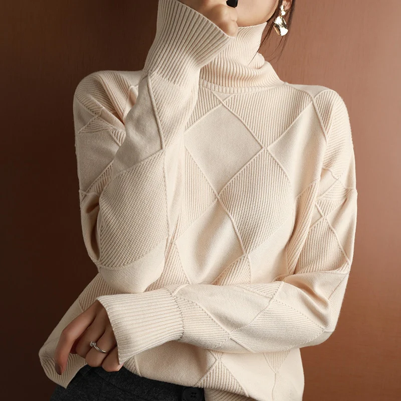 Pull en Laine Large Femme | La Parisienne - Image 3