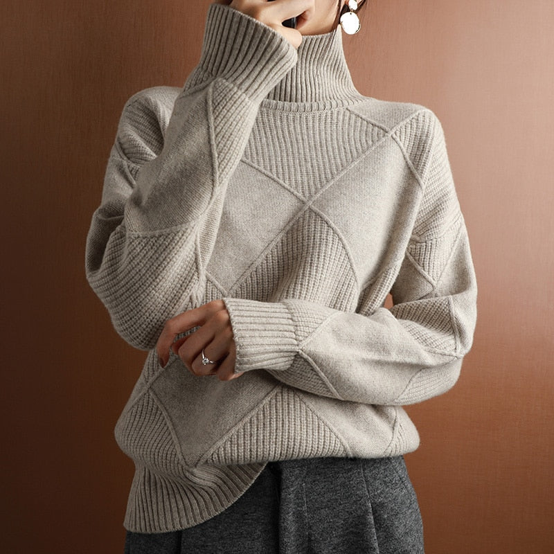 Pull en Laine Large Femme | La Parisienne - Image 4
