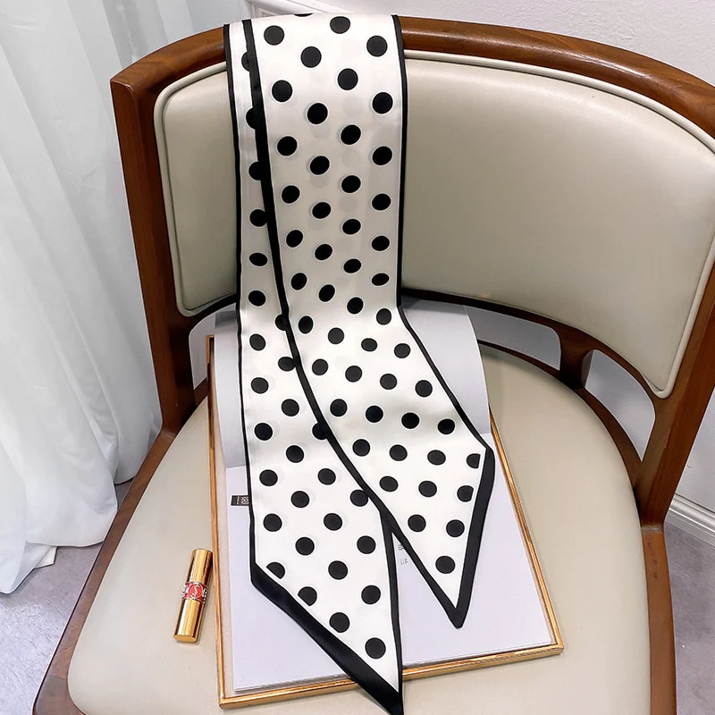 Foulard à Pois Chic Femme | La Parisienne - Image 3