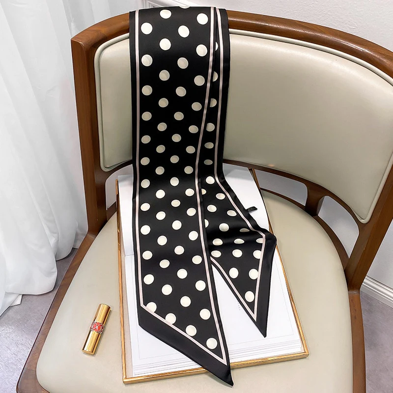 Foulard à Pois Chic Femme | La Parisienne - Image 4