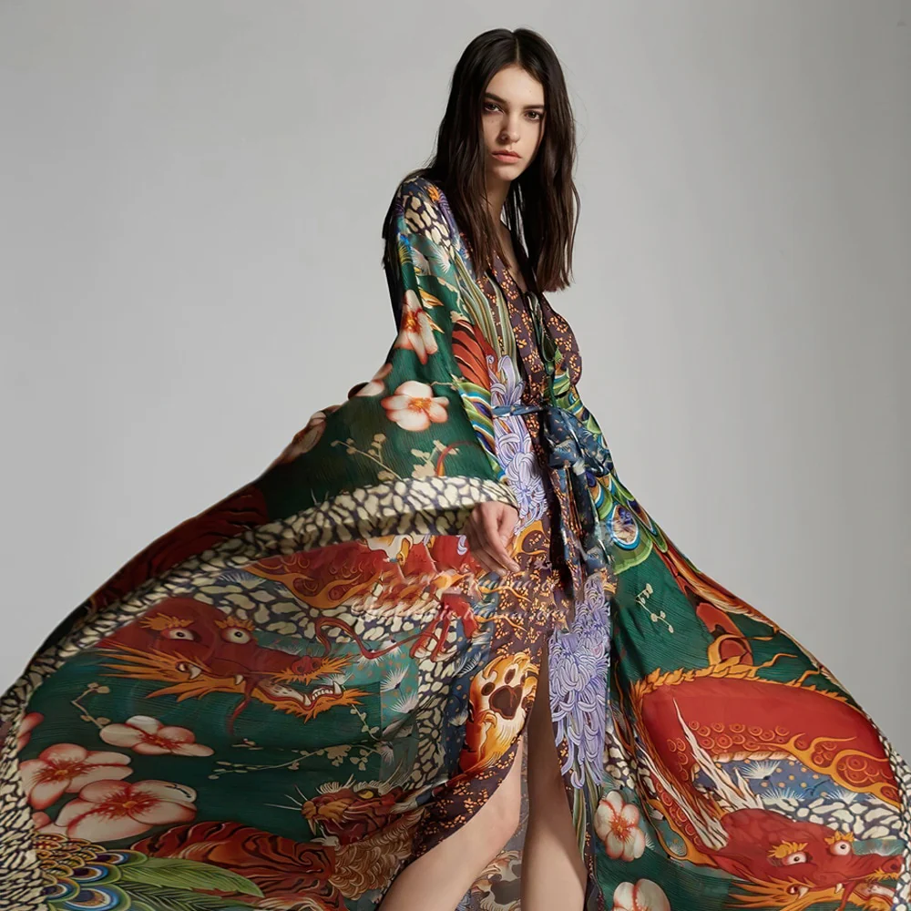 Kimono Phoenix Femme | La Parisienne - Image 7