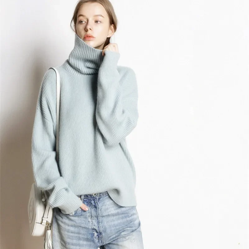 Pull Femme Hiver Col Haut | La Parisienne - Image 2