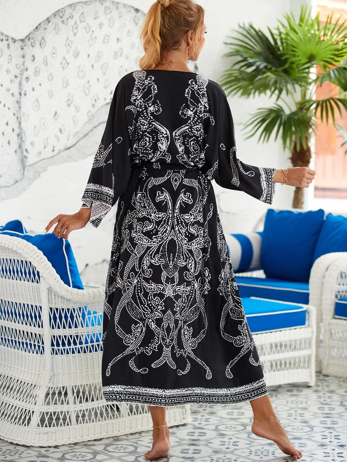 Kimono Bohème Plage | La Parisienne - Image 4