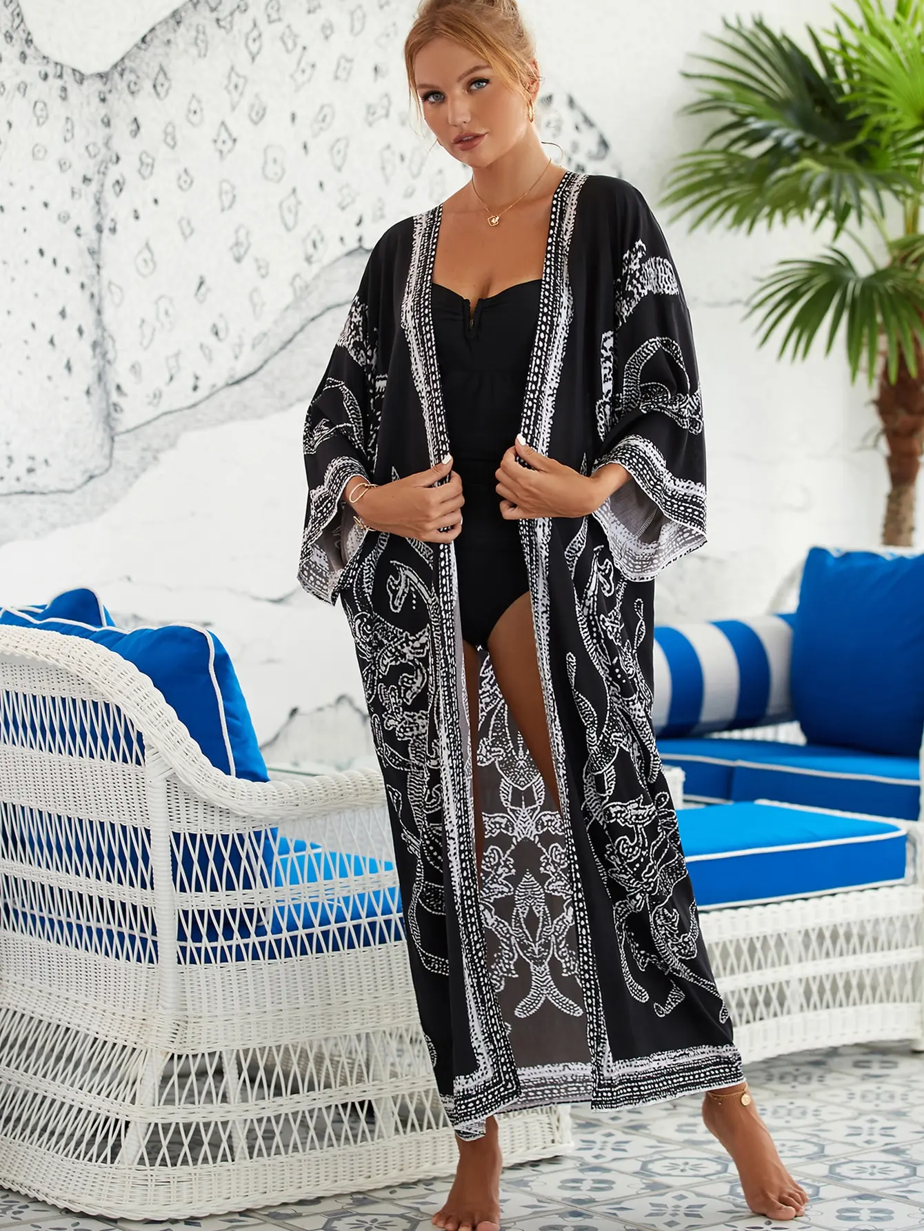 Kimono Bohème Plage | La Parisienne - Image 5