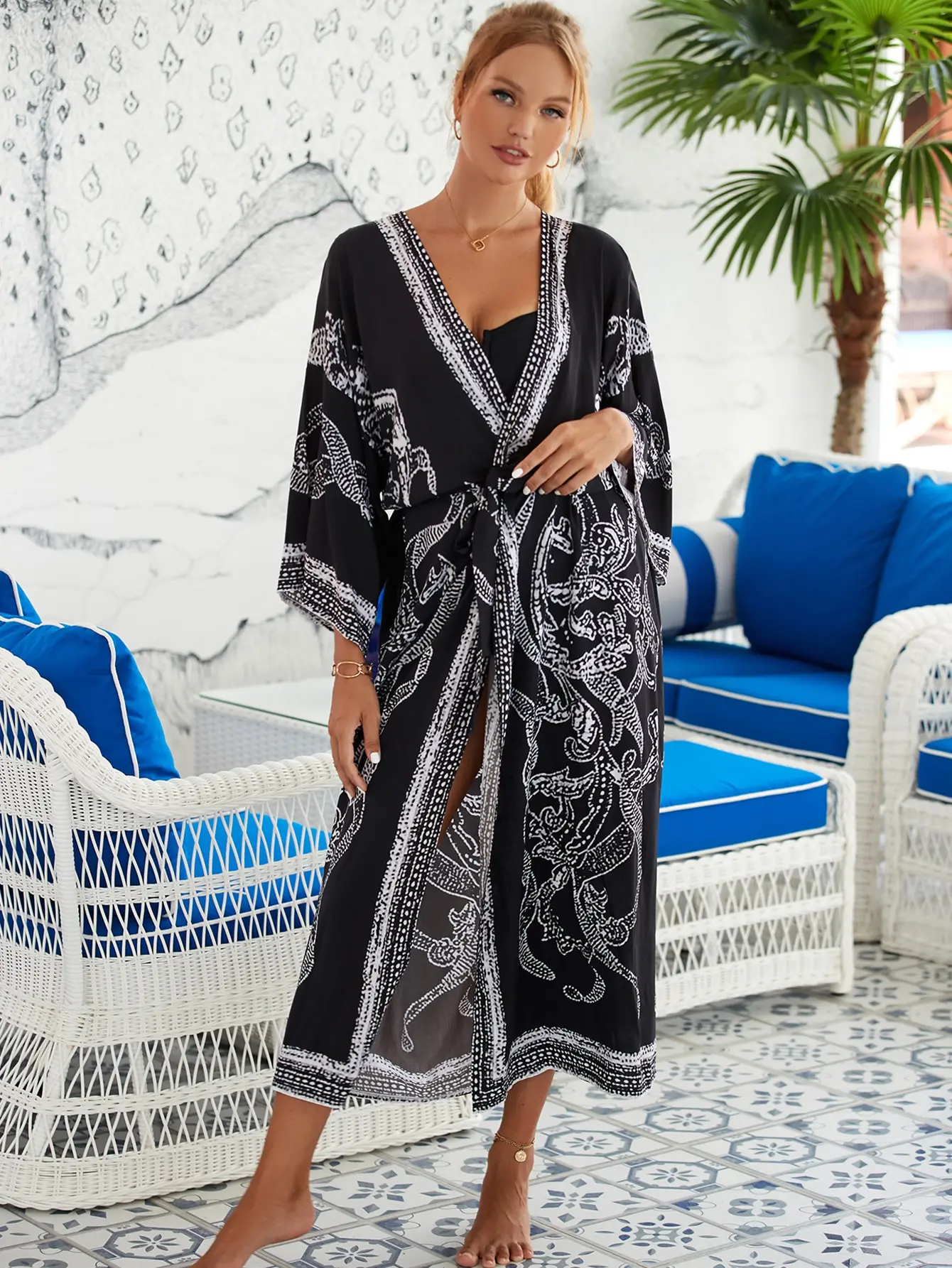 Kimono Bohème Plage | La Parisienne - Image 6