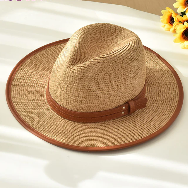 Chapeau Paille été Femme Style Panama | La Parisienne - Image 3