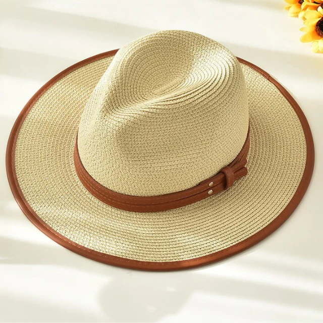 Chapeau Paille été Femme Style Panama | La Parisienne - Image 4