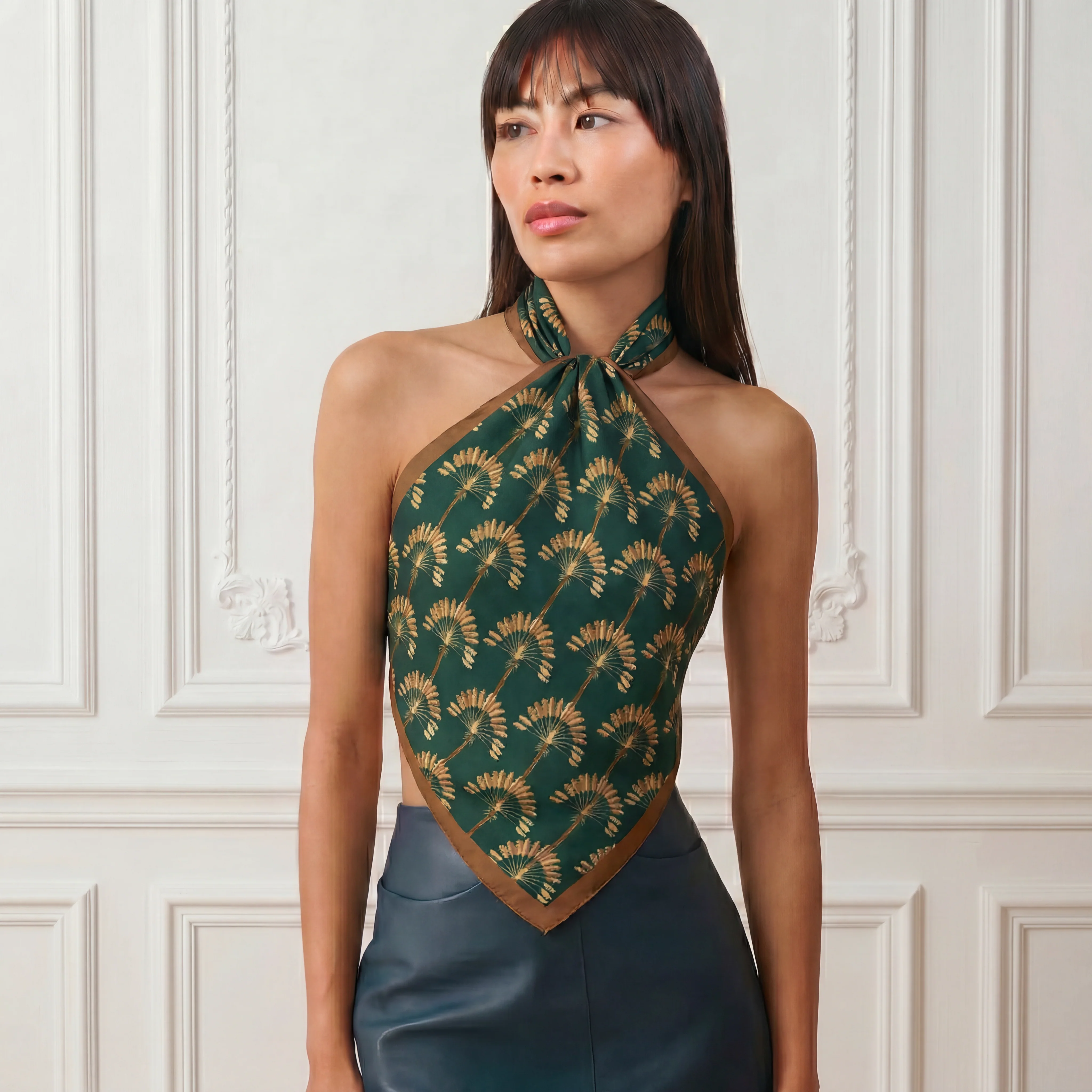 Carré 100% Soie Signature | La Parisienne - Image 3