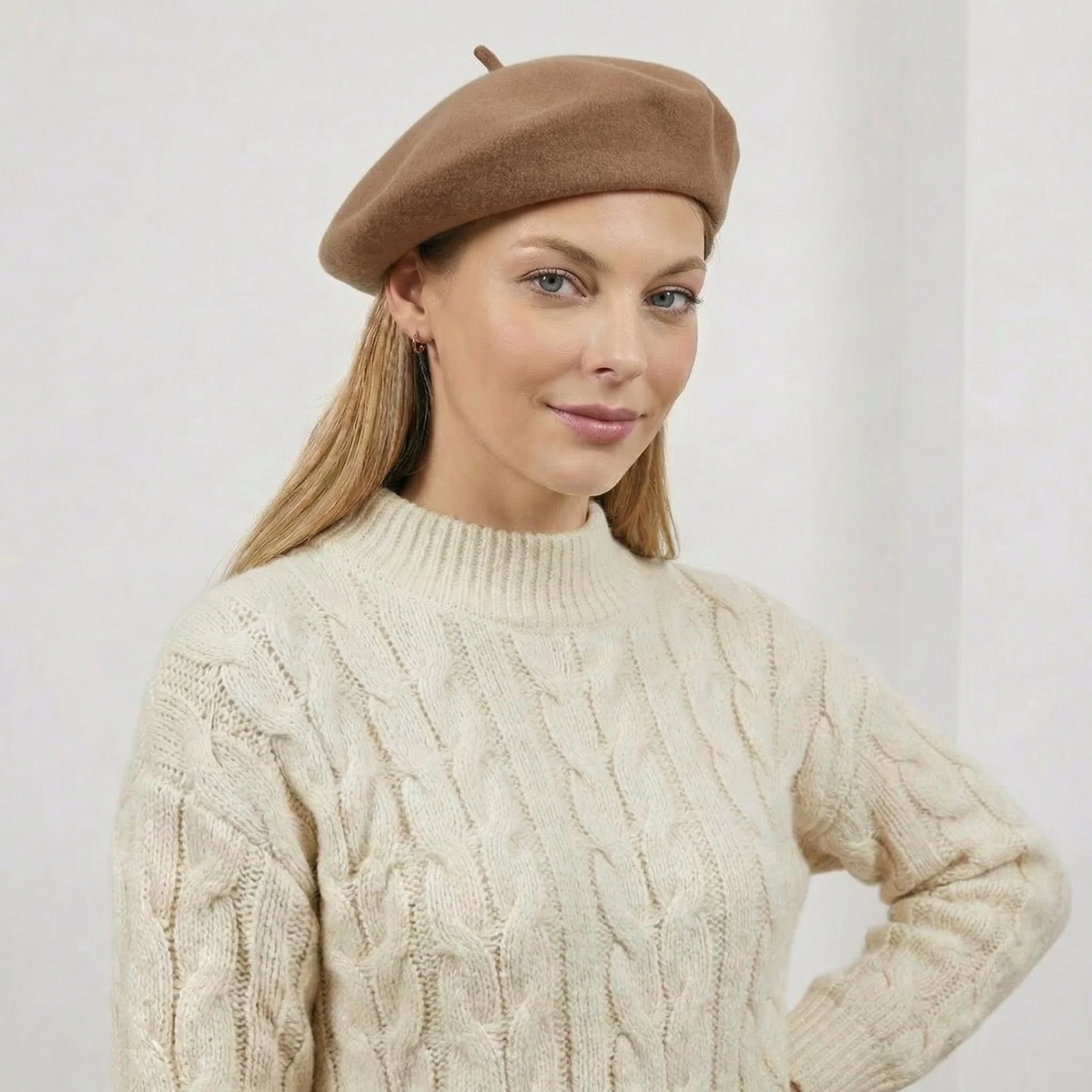 Béret Chic Femme 100% Laine Australienne | La Parisienne - Image 4