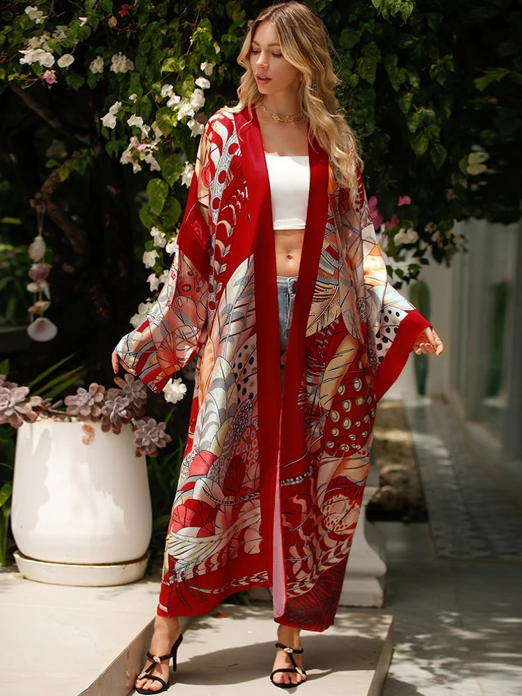 Kimono Chic de Plage Inspiration Japonaise | La Parisienne - Image 6