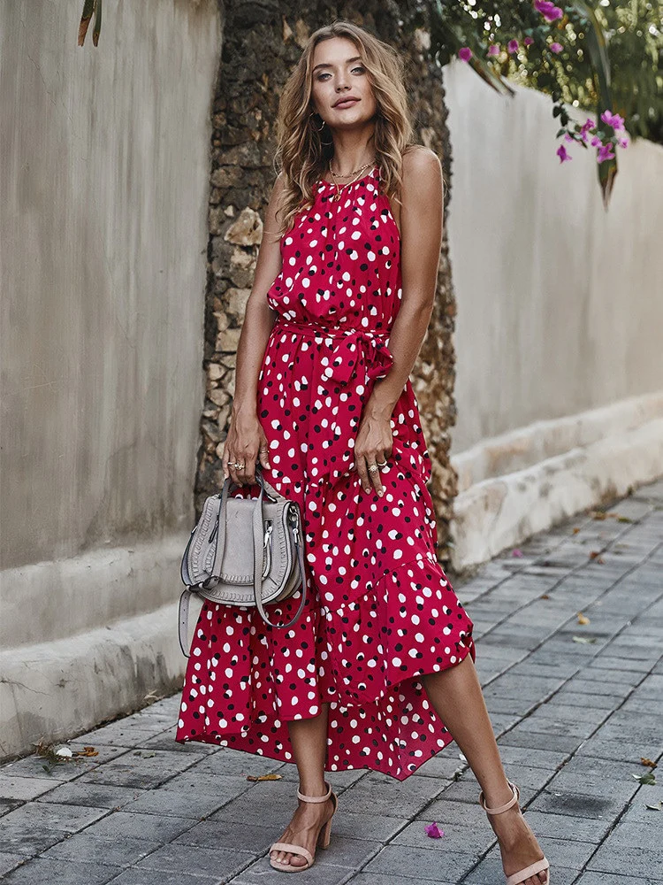Robe Légère à Pois Femme | La Parisienne - Image 3