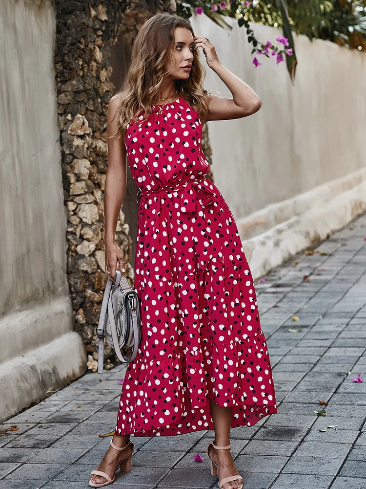 Robe Légère à Pois Femme | La Parisienne - Image 9