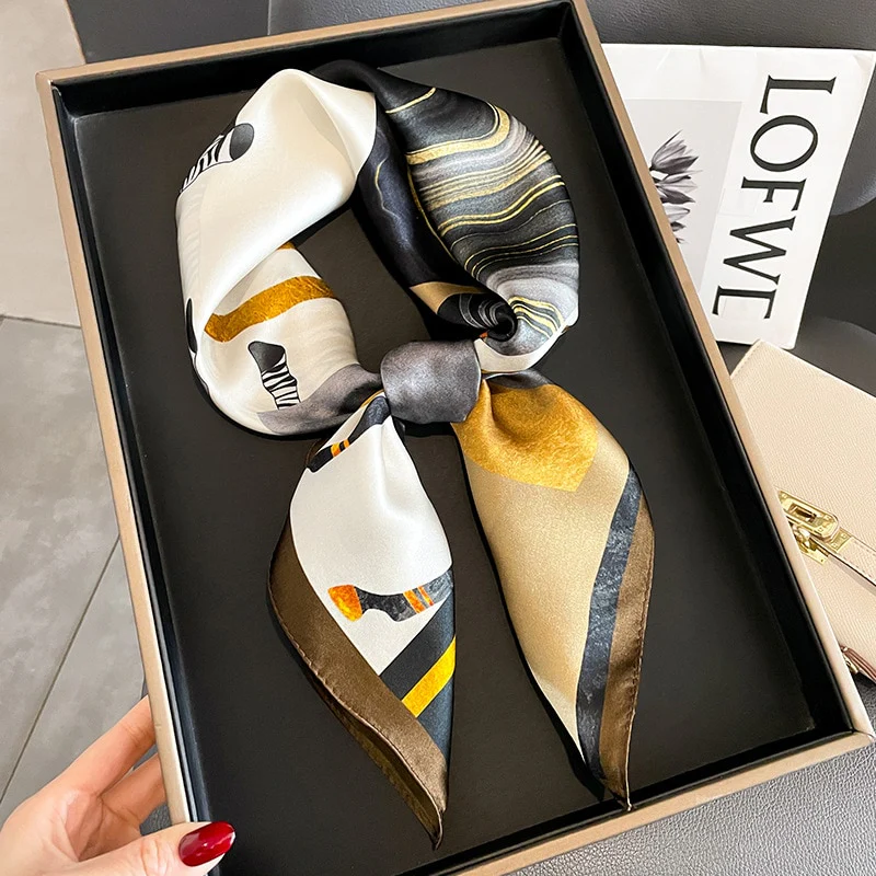 Carré 100% Soie Raffiné Femme | La Parisienne - Image 2