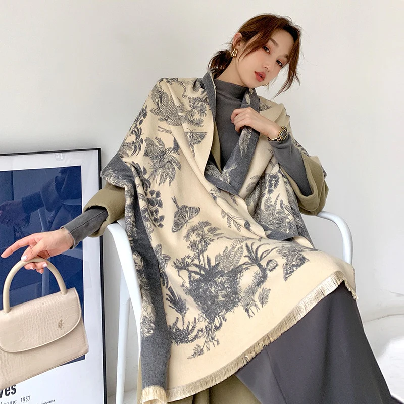 Foulard Cachemire Femme | La Parisienne - Image 2