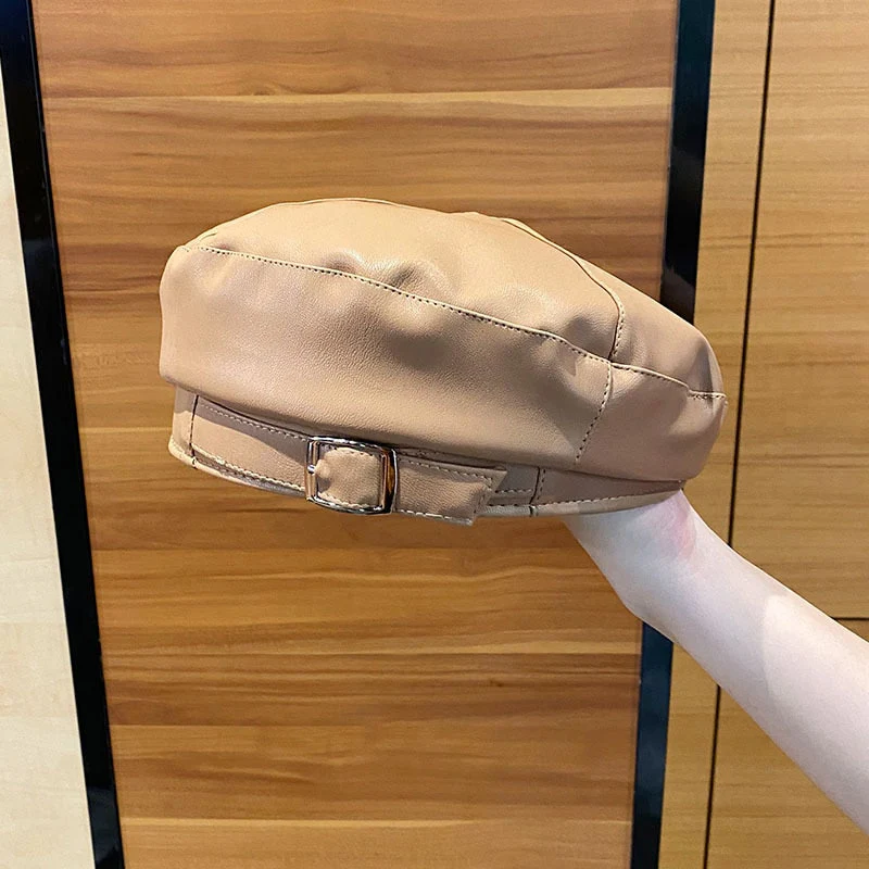 Béret en Cuir Vintage | La Parisienne - Image 7