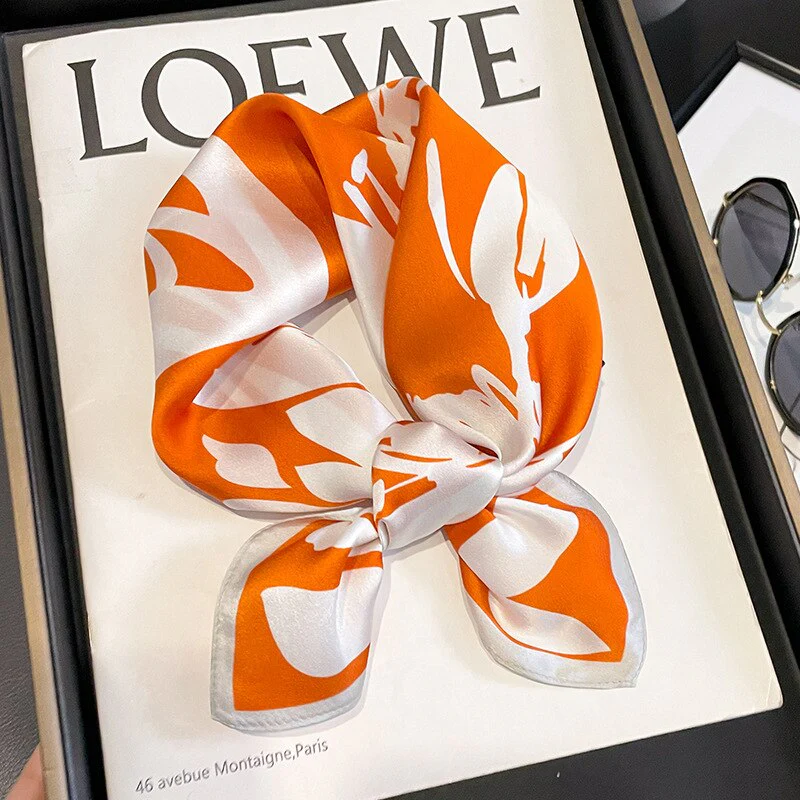 Carré 100% Soie Chic Femme | La Parisienne - Image 2