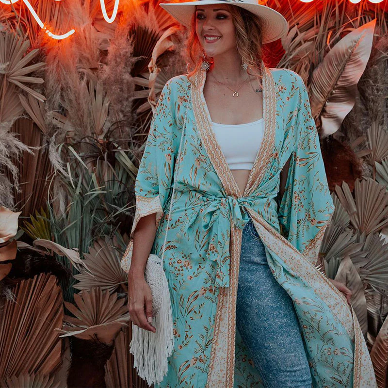 Kimono Plage Bohème | La Parisienne - Image 3