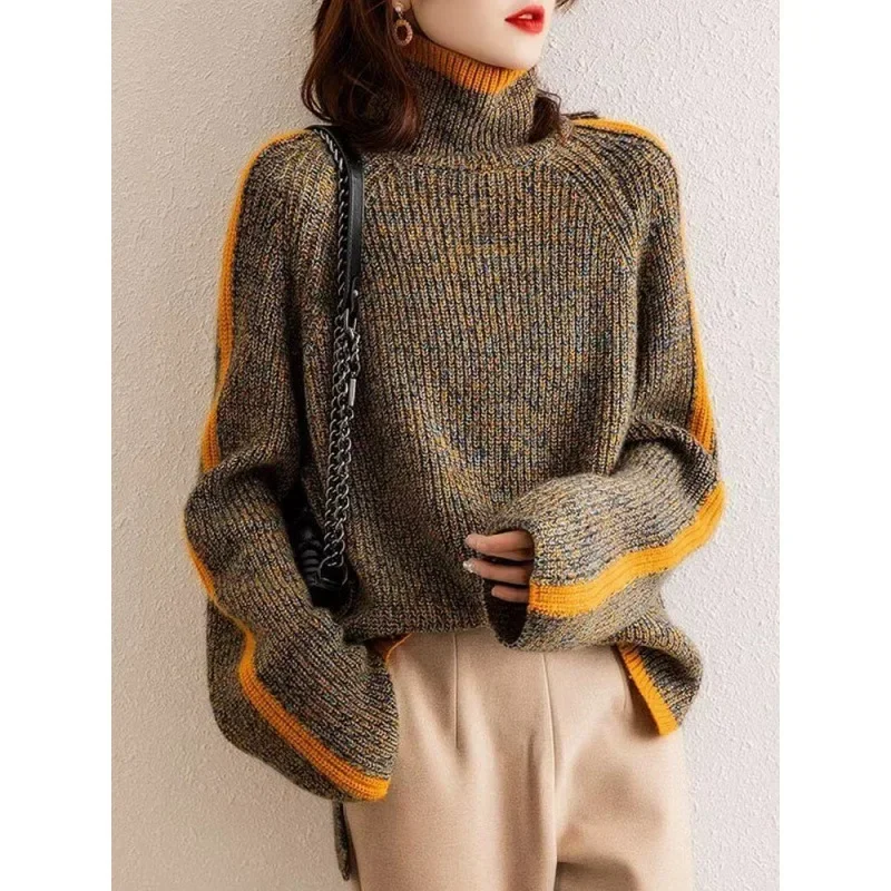 Pull Col Haut Tricoté Femme | La Parisienne - Image 5