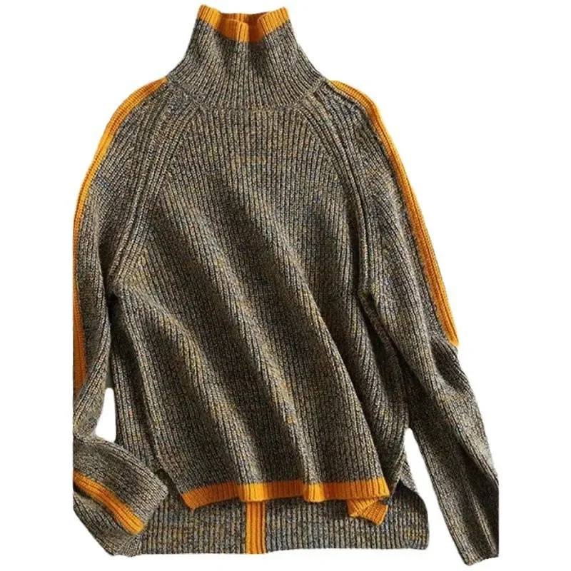 Pull Col Haut Tricoté Femme | La Parisienne - Image 6