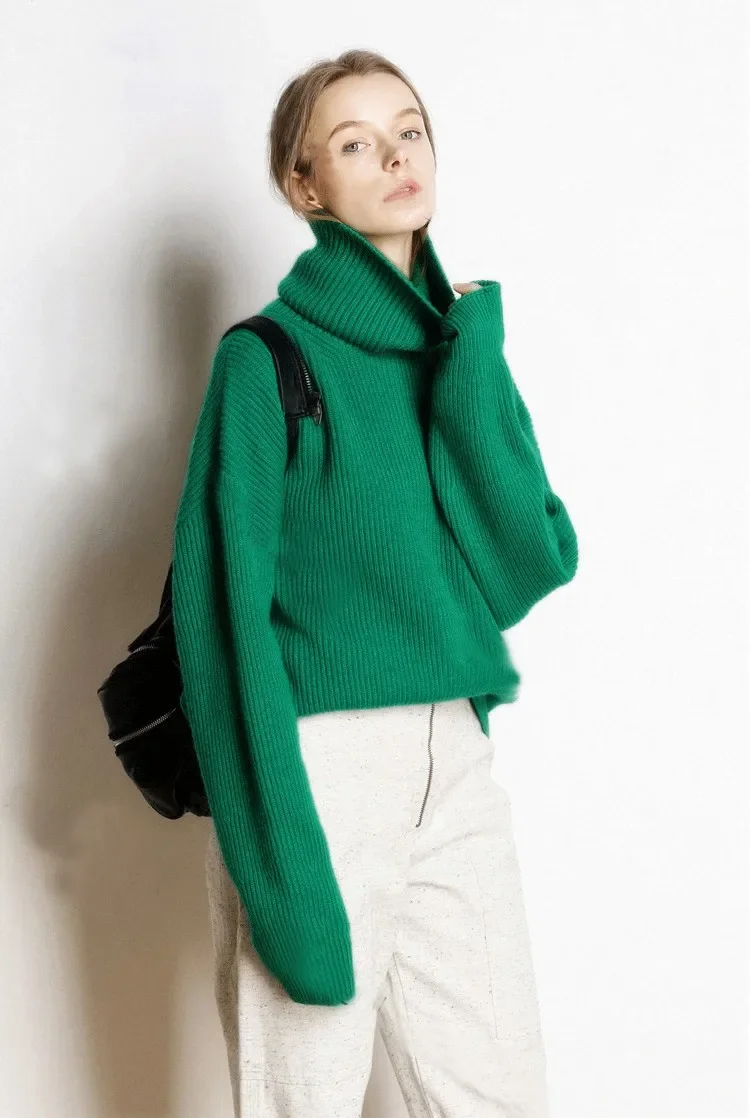 Pull Femme Hiver Col Haut | La Parisienne - Image 2