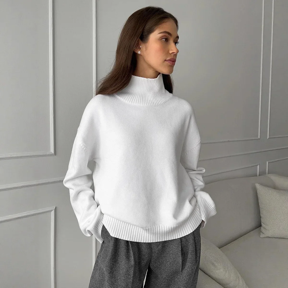 Pull Col Haut | La Parisienne - Image 2