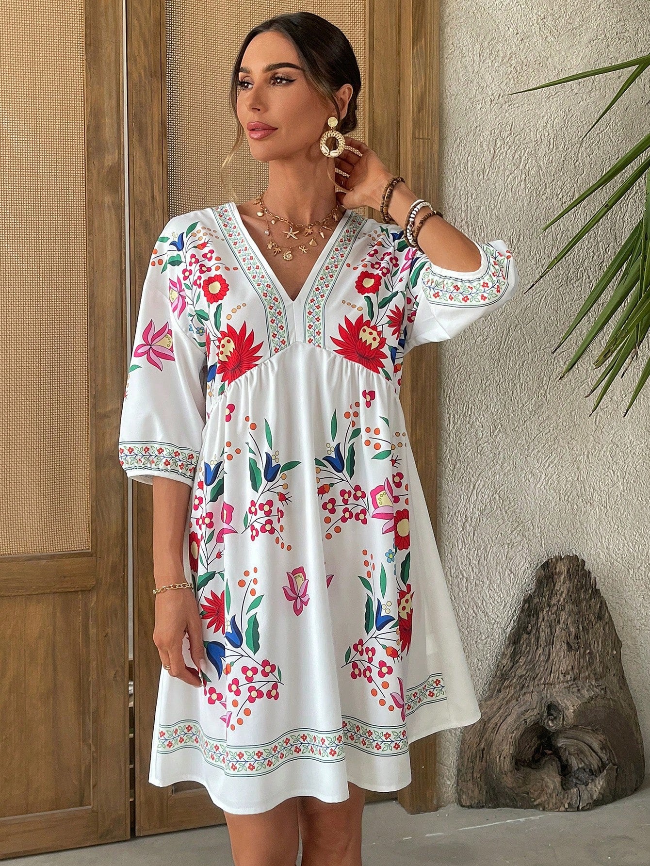 Robe à Fleur | La Parisienne - Image 3