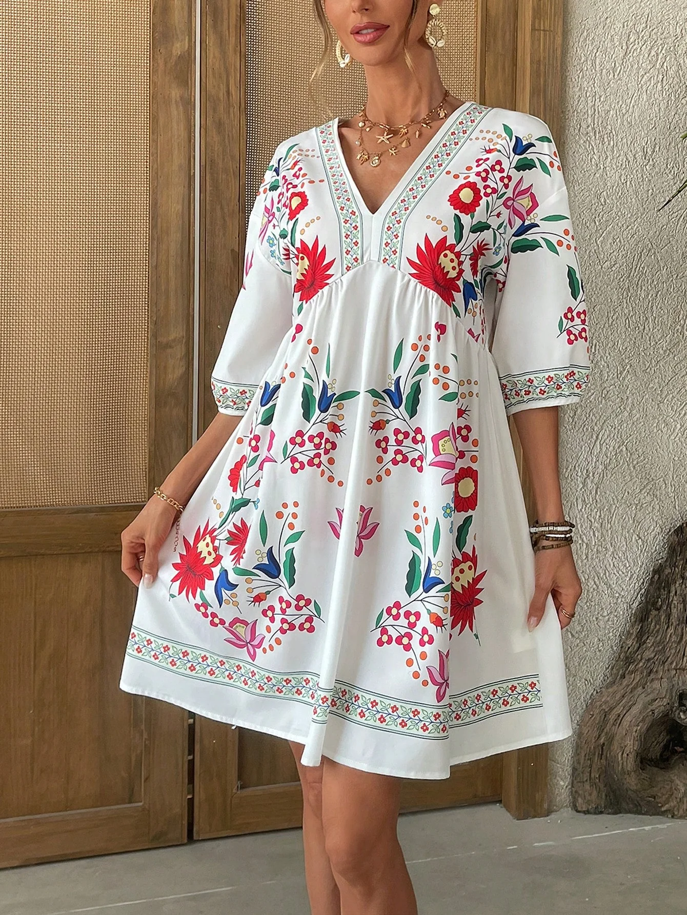 Robe à Fleur | La Parisienne - Image 5