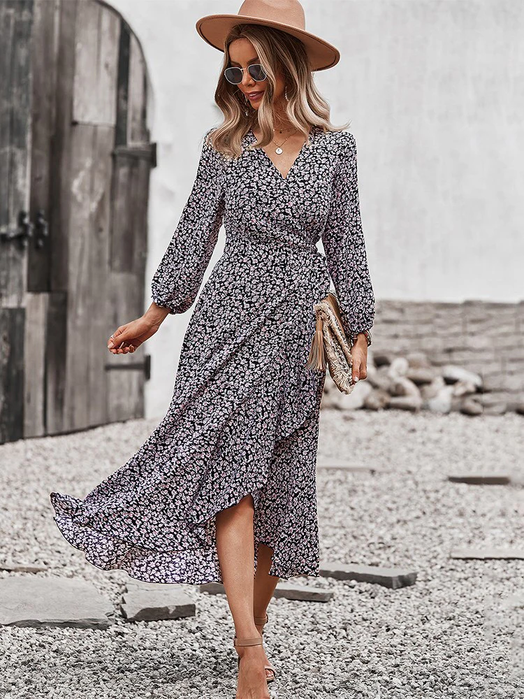 Robe Légère à Fleur Femme | La Parisienne - Image 3