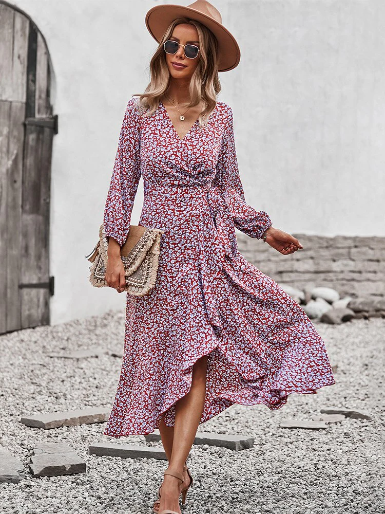 Robe Légère à Fleur Femme | La Parisienne - Image 4