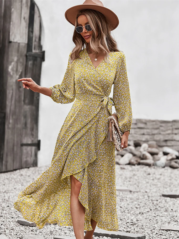 Robe Légère à Fleur Femme | La Parisienne - Image 7