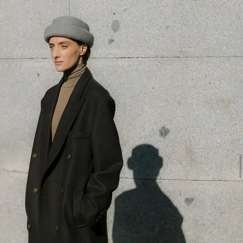 Béret Rétro en Laine pour Femme | La Parisienne - Image 9