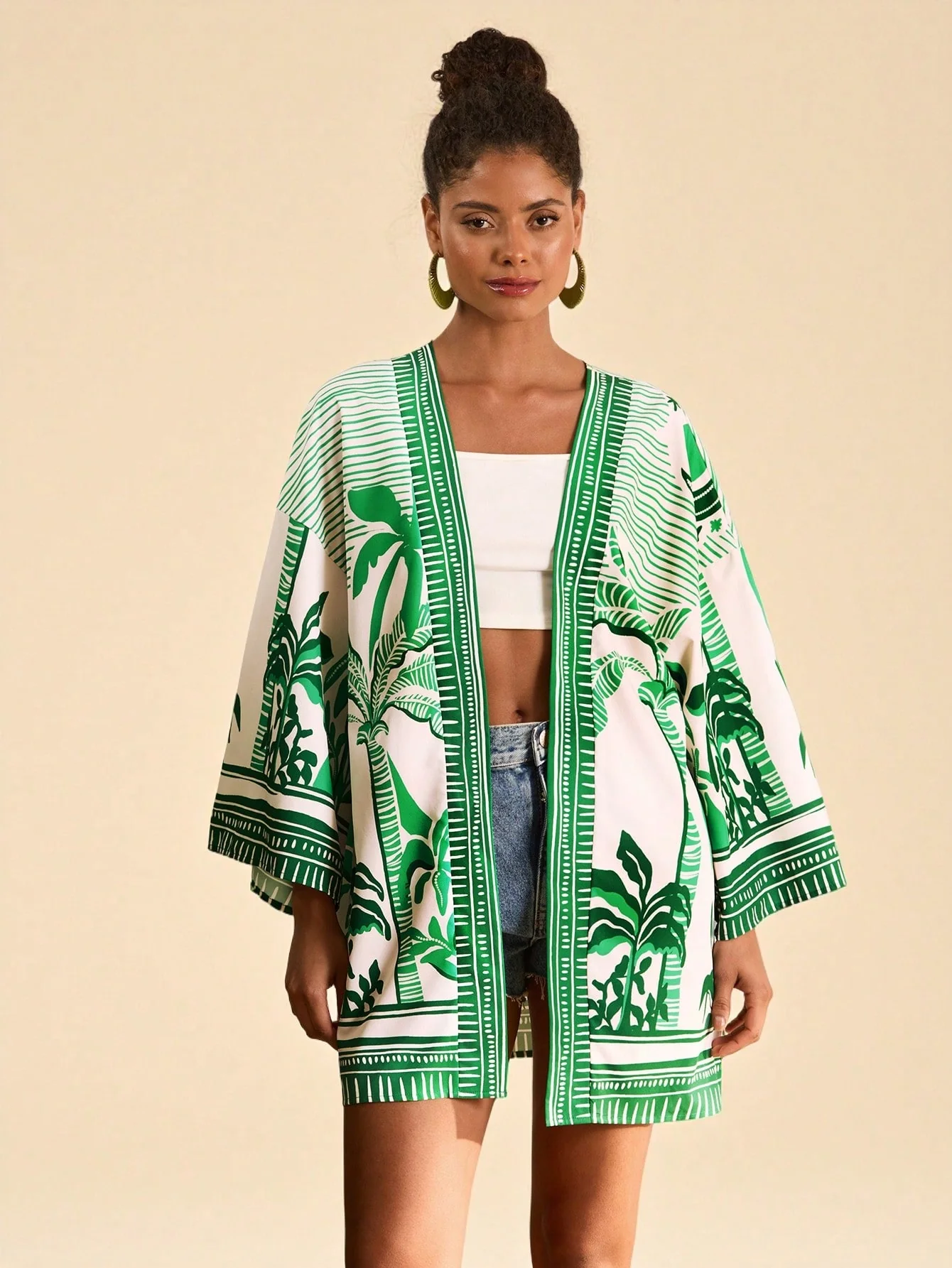 Kimono Ample Manche longue | La Parisienne - Image 3
