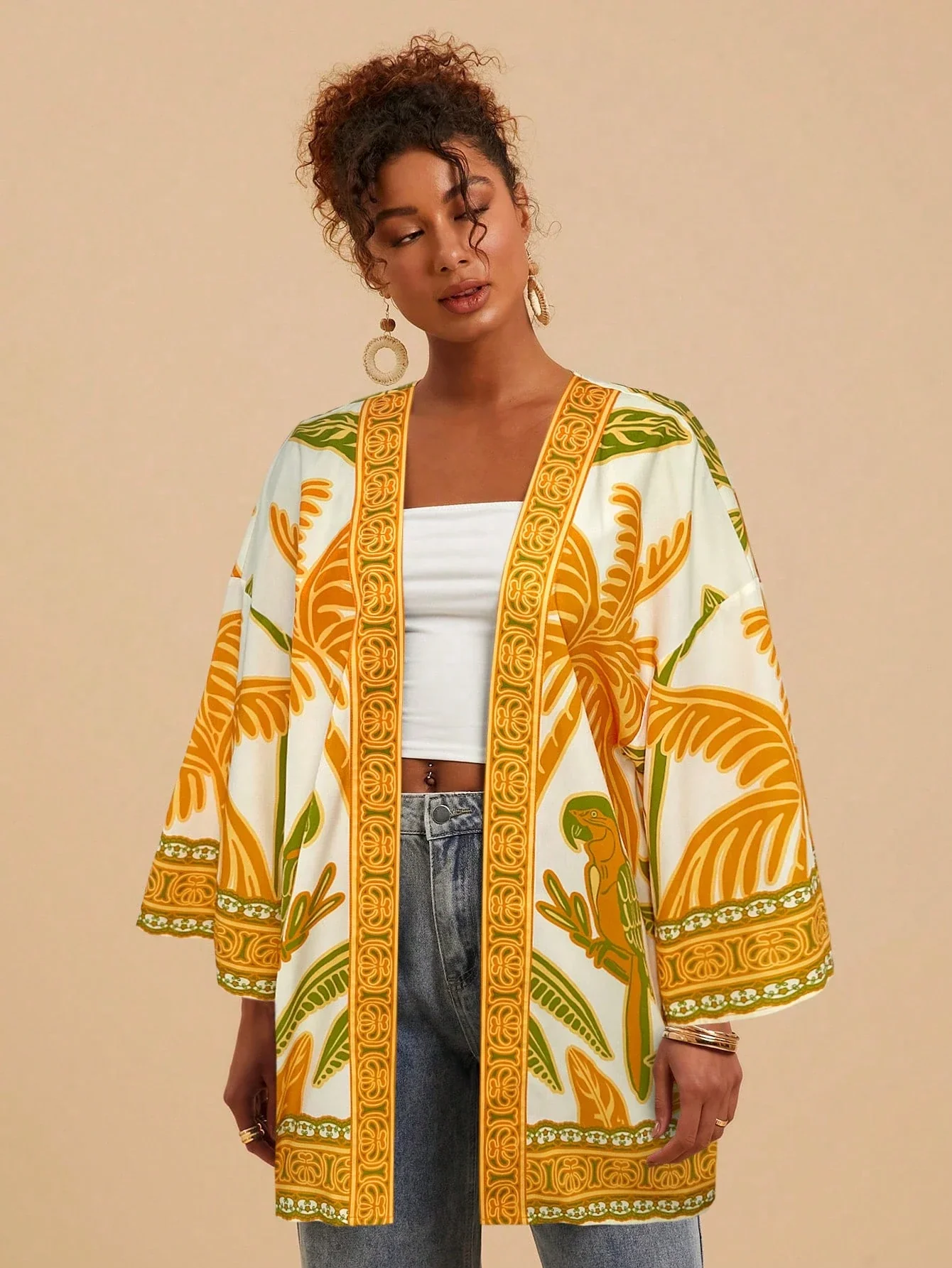 Kimono Ample Manche longue | La Parisienne - Image 6