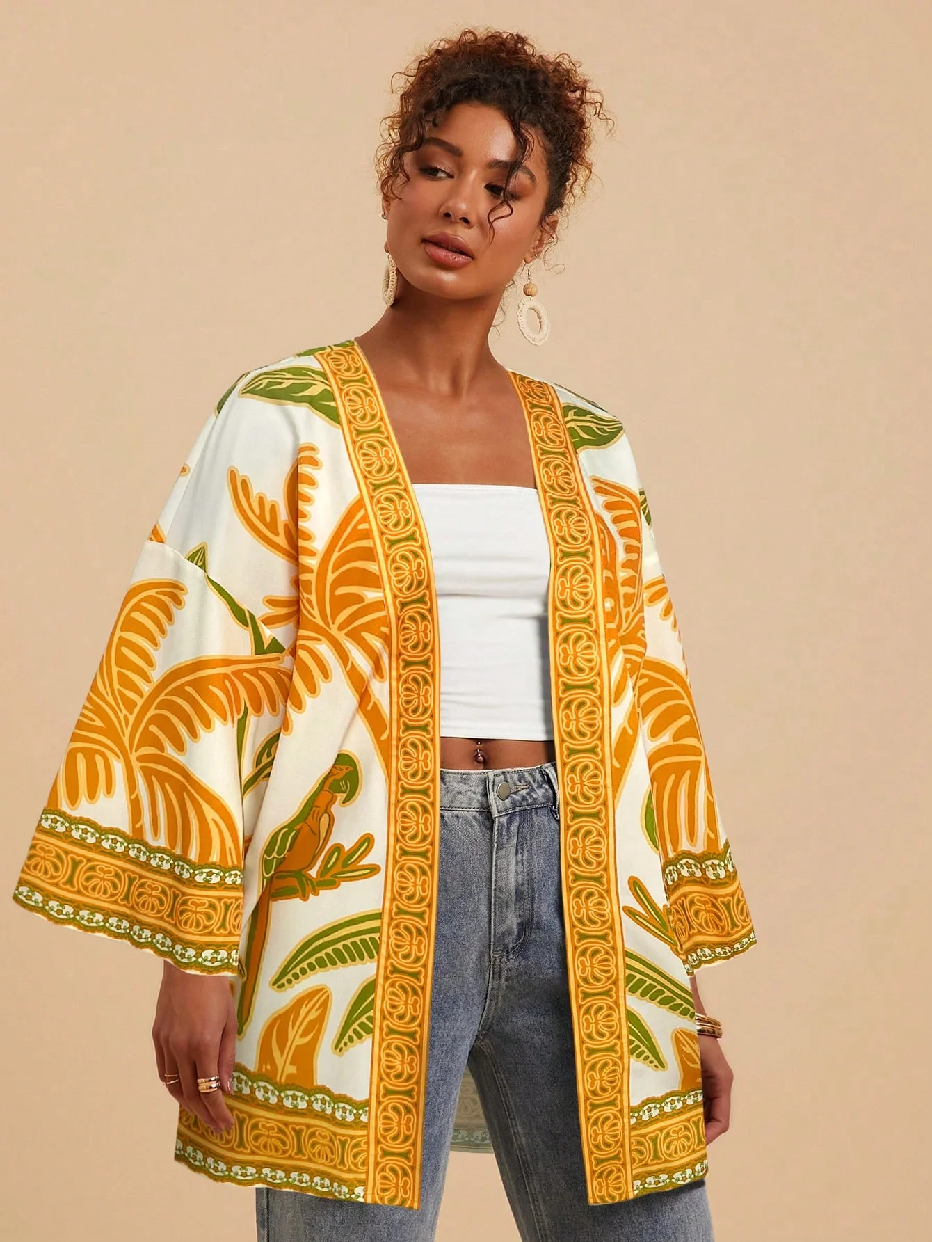 Kimono Ample Manche longue | La Parisienne - Image 7