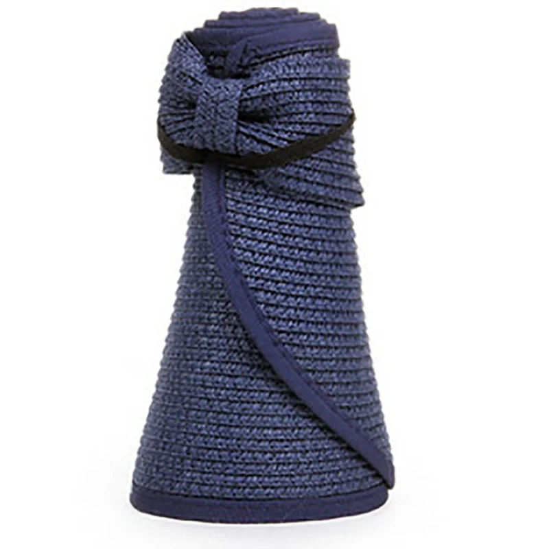 Chapeau de Paille Femme Style Visière | La Parisienne - Image 3
