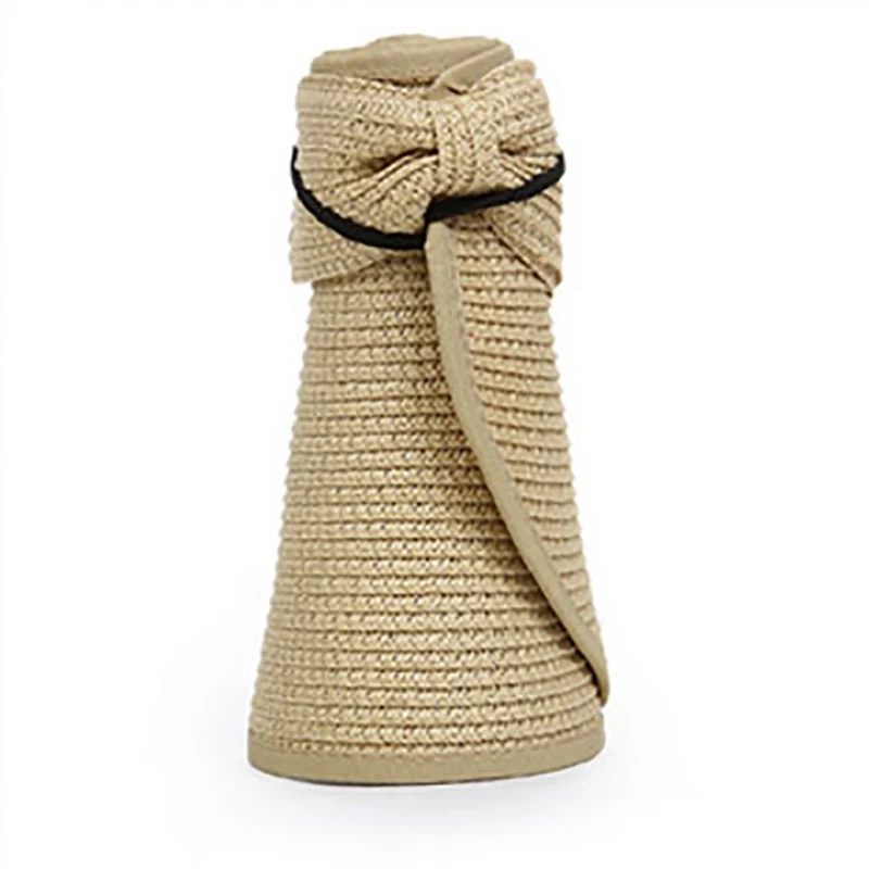 Chapeau de Paille Femme Style Visière | La Parisienne - Image 6