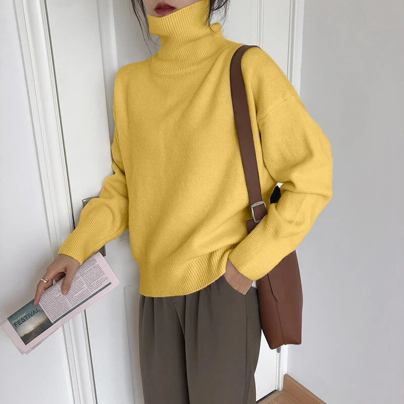 Pull Col Roulé Femme | La Parisienne - Image 11