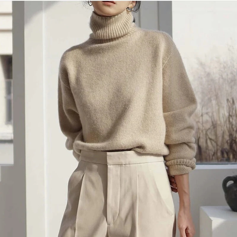 Pull Col Roulé Femme | La Parisienne - Image 4